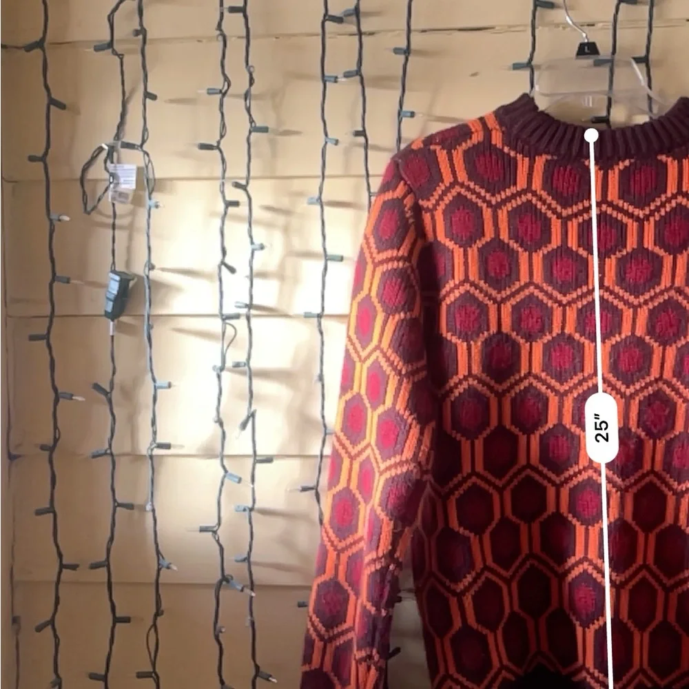 Mondo 237 Knit Sweater - 100% acrylic heavy knit sweater.